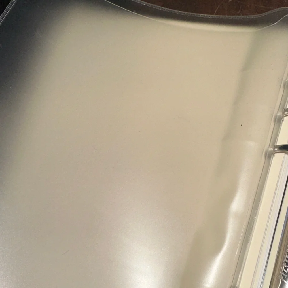 Purple Leather filoFAX folio planner organizer with many extras